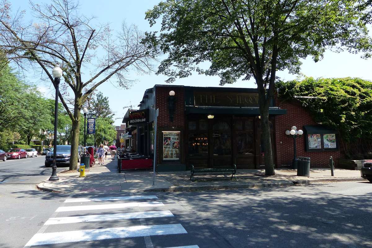 East College Avenue in downtown State College, PA